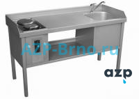 Кухонный рабочий стол оборудованный монетным автоматом MSK 1 AZP Brno Чехия (фото, схема)